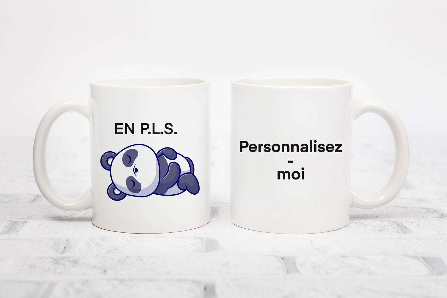 Tasse personnalisée En PLS