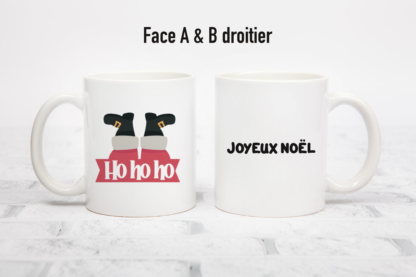 Tasse personnalisée Ho Ho Ho