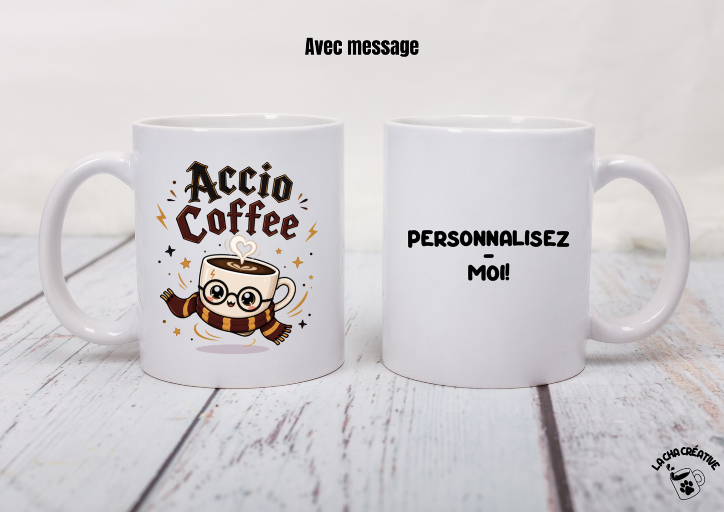 Tasse personnalisée Accio Coffee