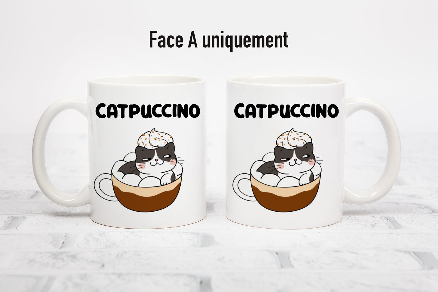 Tasse personnalisée Catpuccino