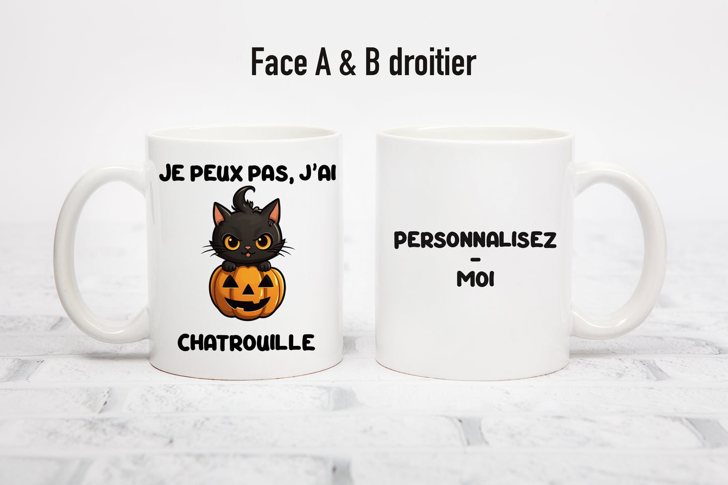 Tasse personnalisée Chatrouille