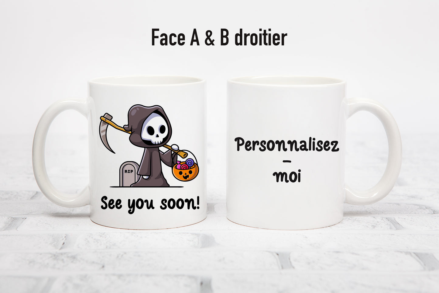 Tasse personnalisée See You Soon