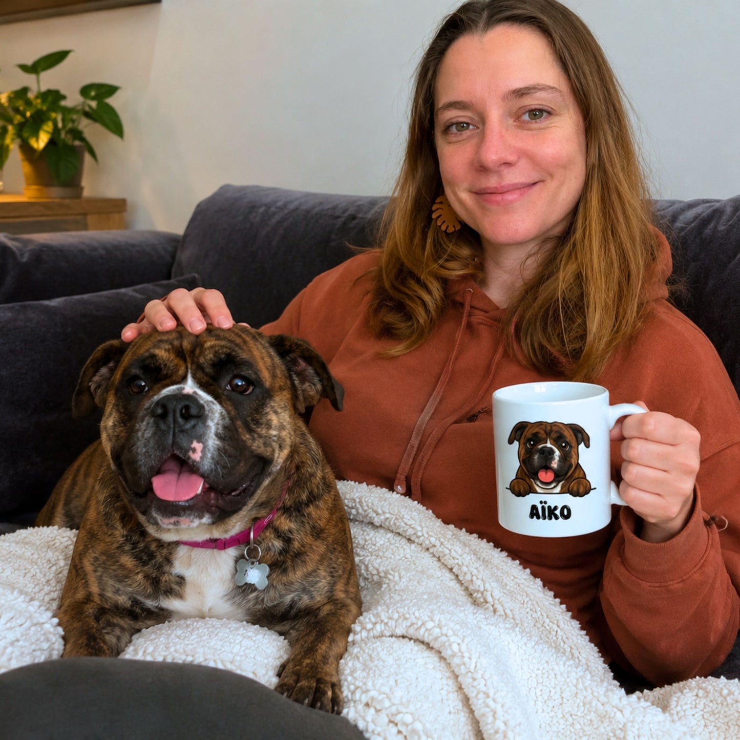 Tasse personnalisée Animal Cartoon