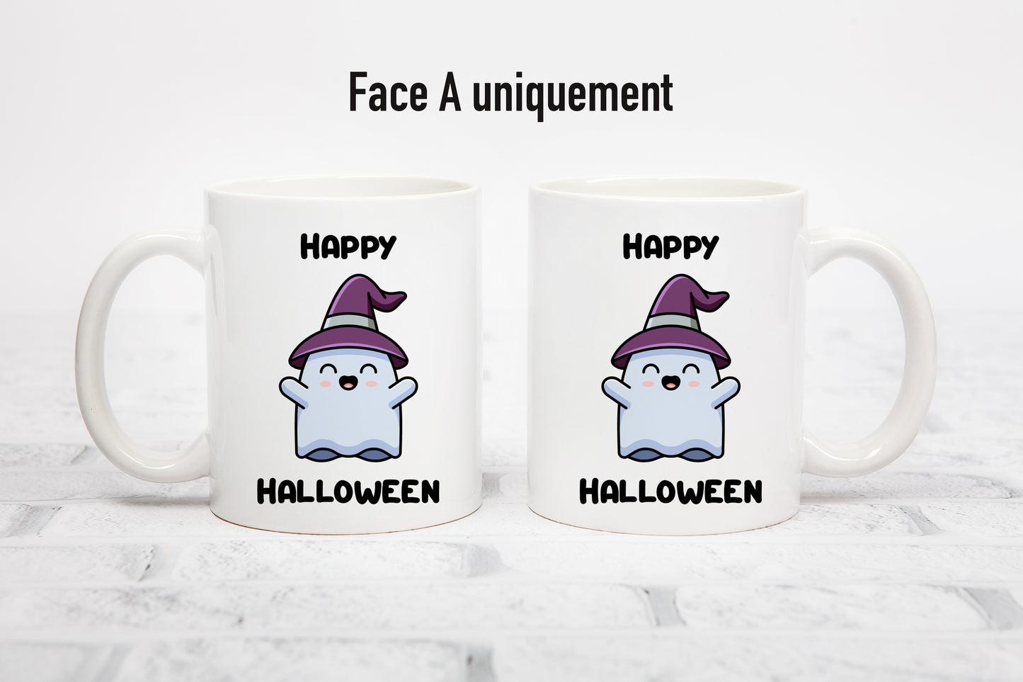 Tasse personnalisée Happy Halloween