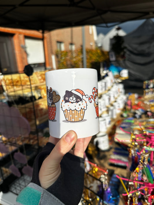 Tasse Merry Cupcakes de Chats