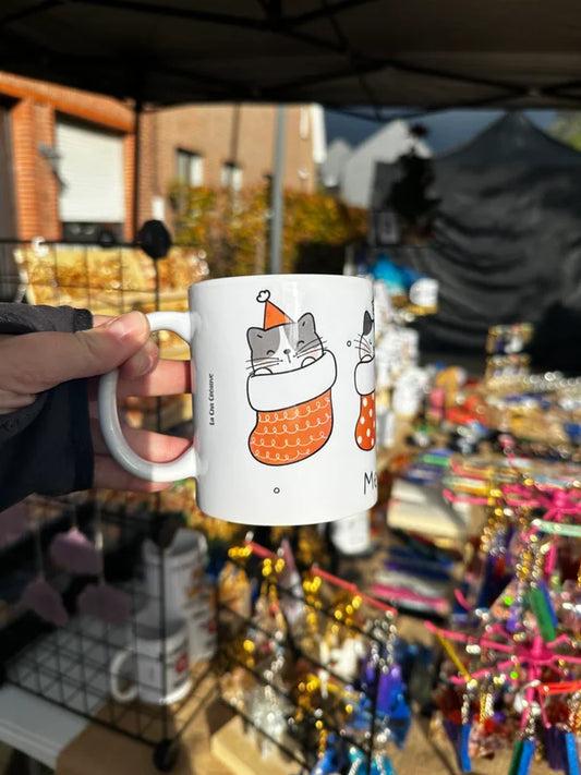 Tasse Merry Cats Chaussette
