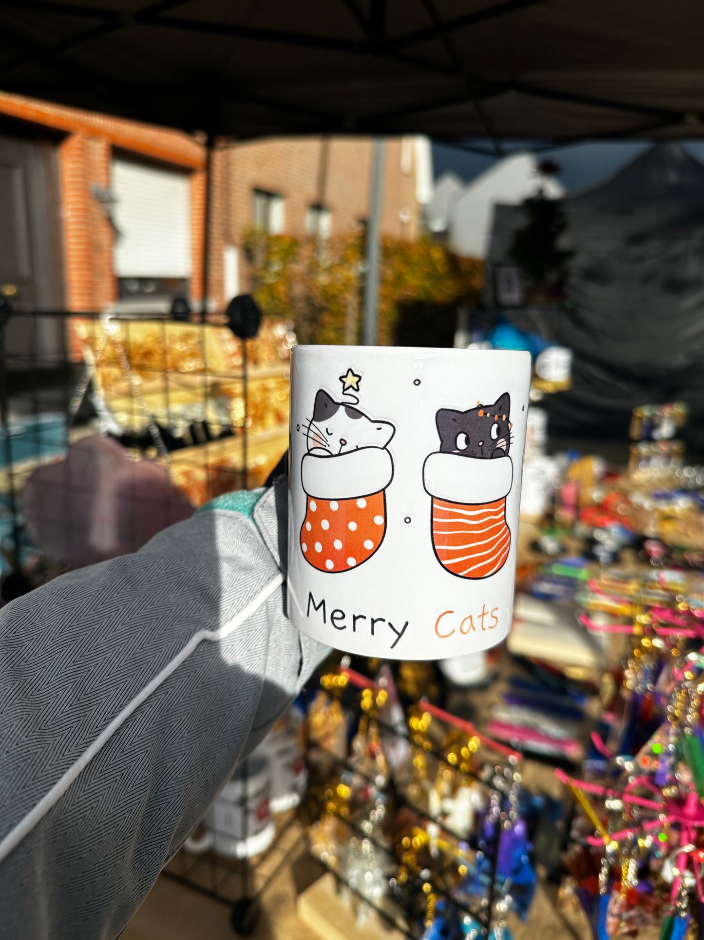 Tasse Merry Cats Chaussette