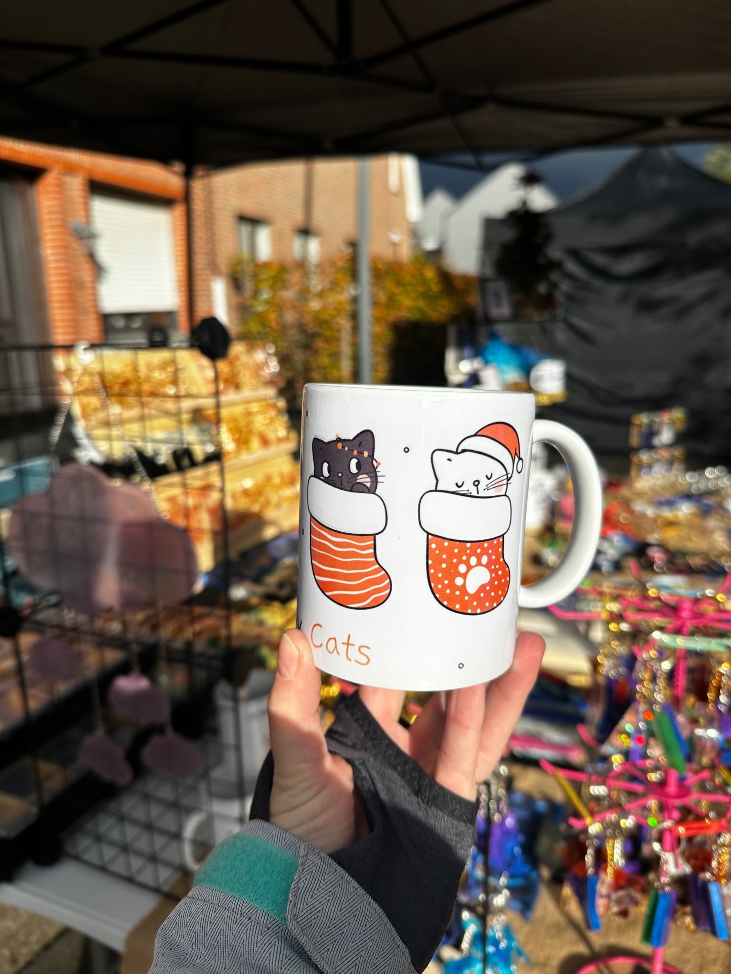 Tasse Merry Cats Chaussette