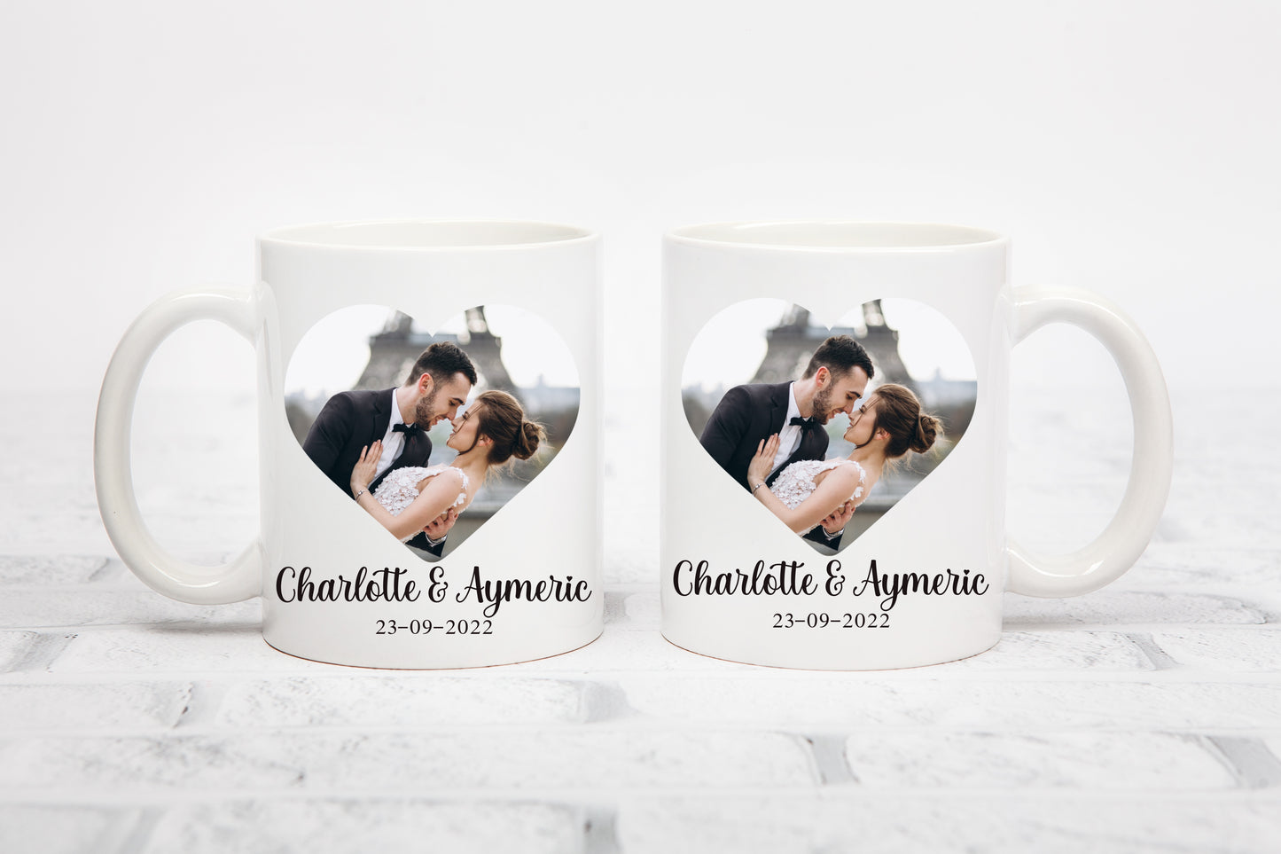 Mug photo de mariage
