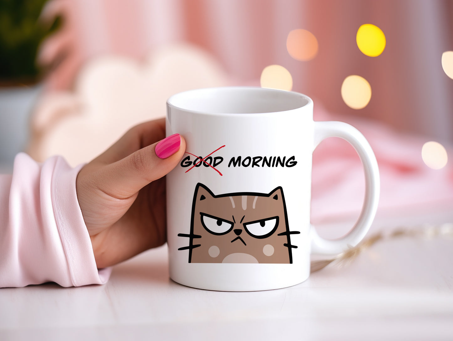 Tasse personnalisée Good Morning