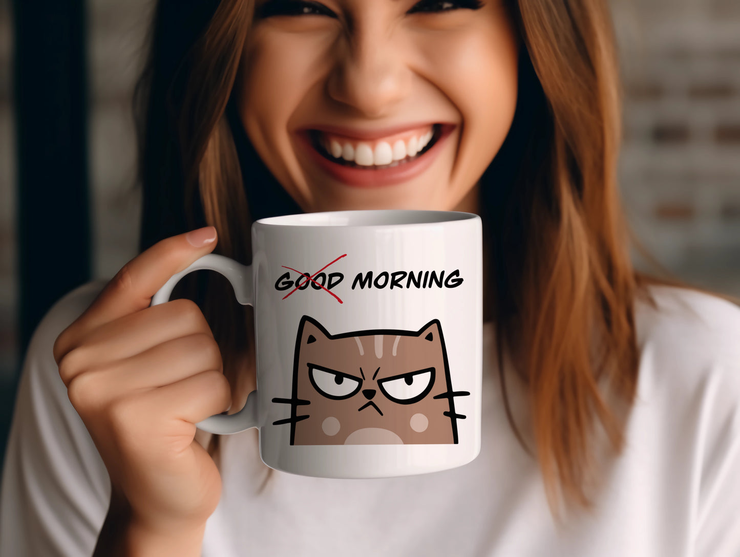 Tasse personnalisée Good Morning