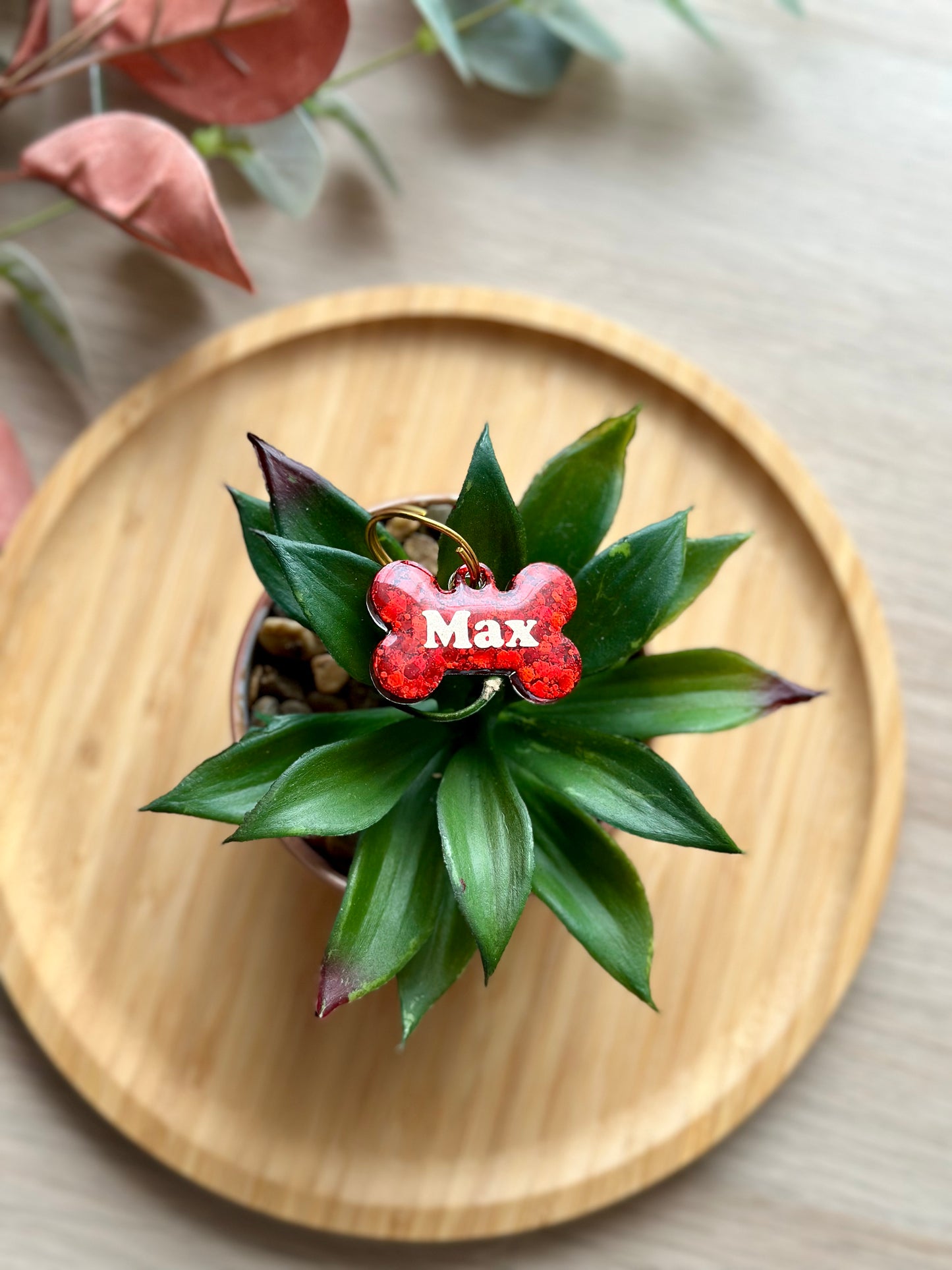 Médaille personnalisée pour animaux de compagnie en résine epoxy