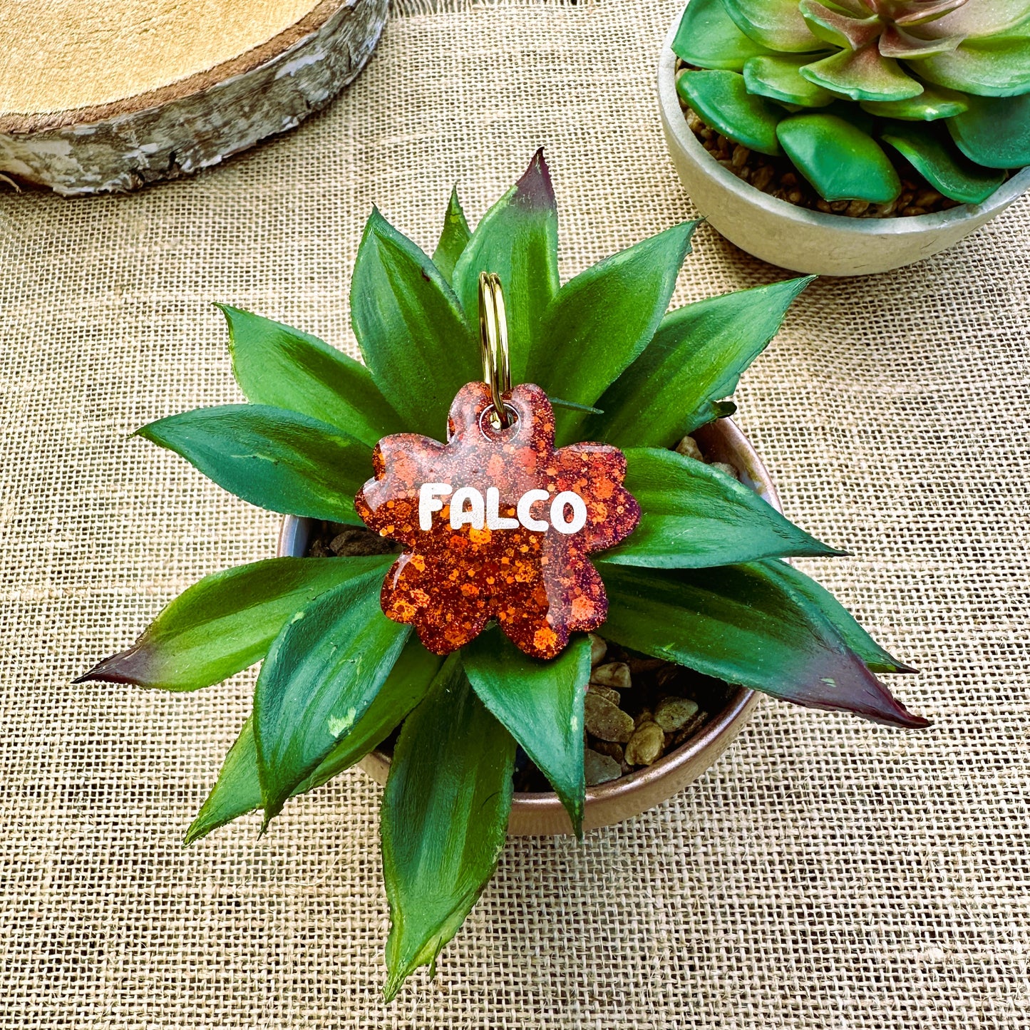 Médaille personnalisée pour animaux de compagnie en résine epoxy