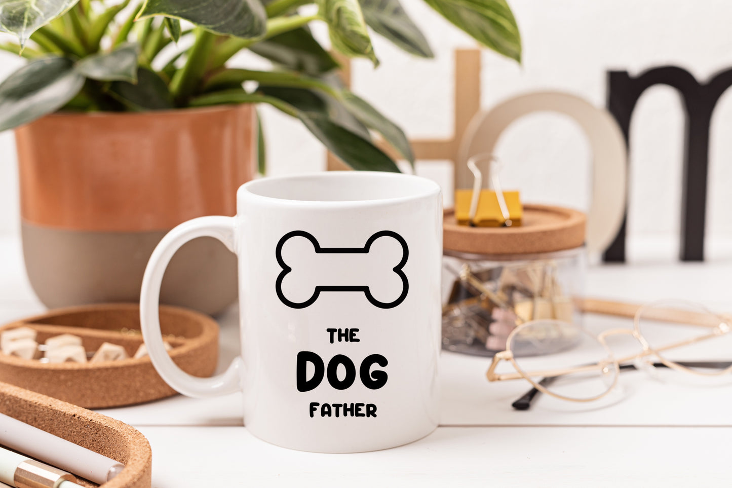 Tasse personnalisée Dog Father