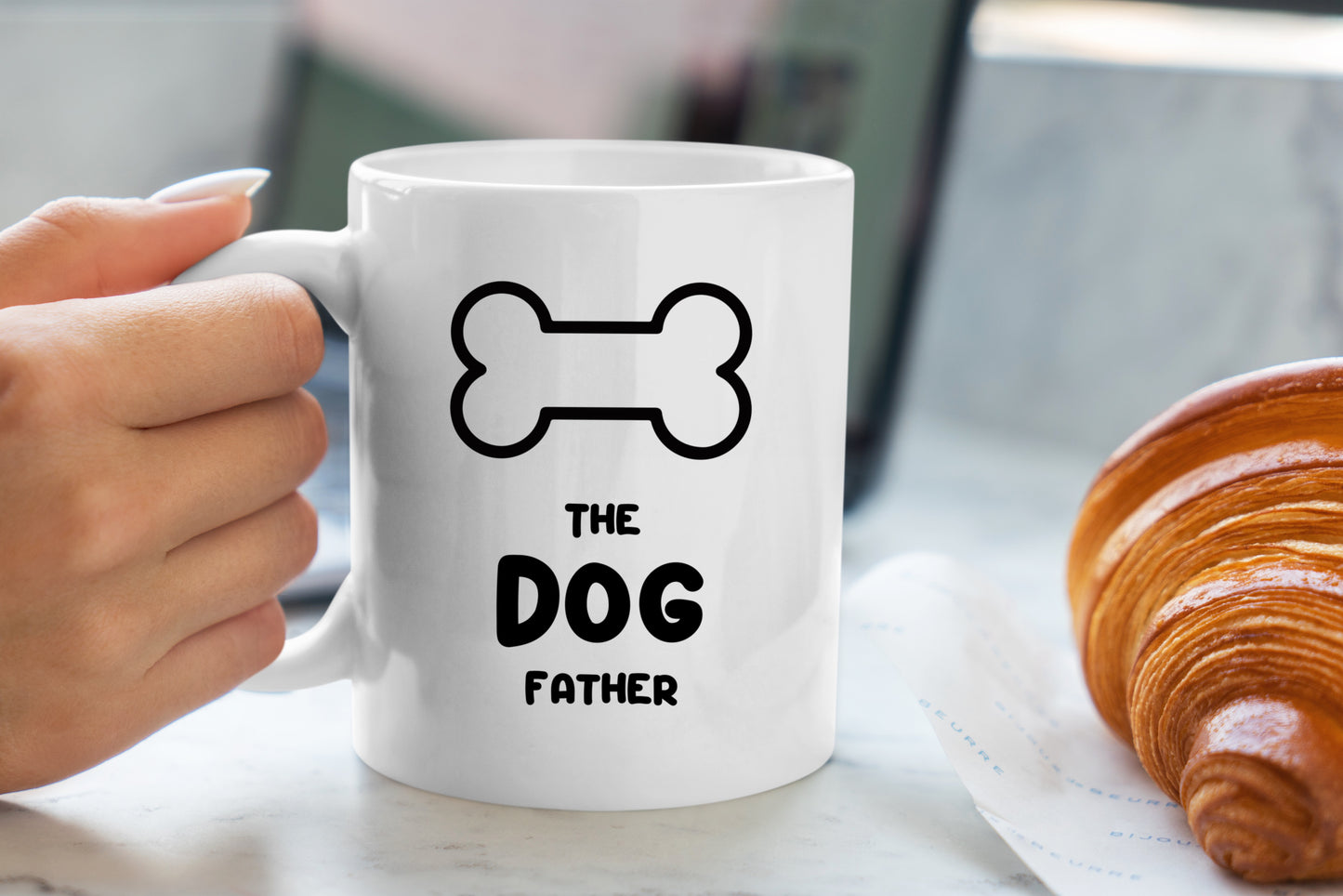 Tasse personnalisée Dog Father