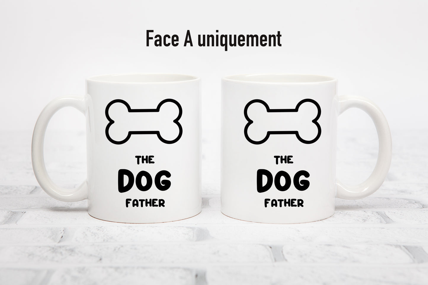 Tasse personnalisée Dog Father