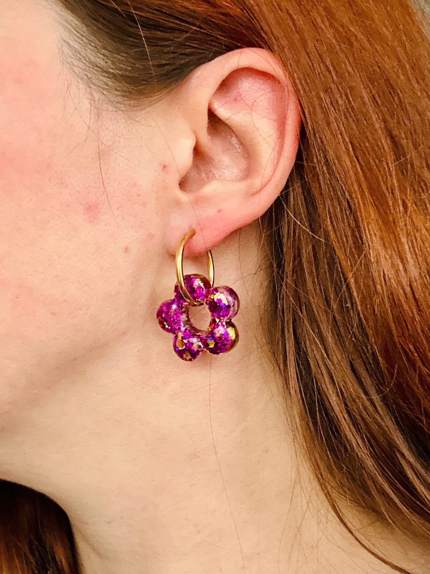 Pampilles Fleur pour Créoles