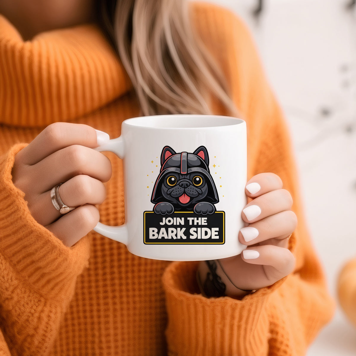 Tasse personnalisée Join the Bark Side