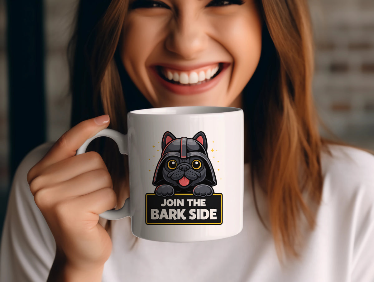 Tasse personnalisée Join the Bark Side