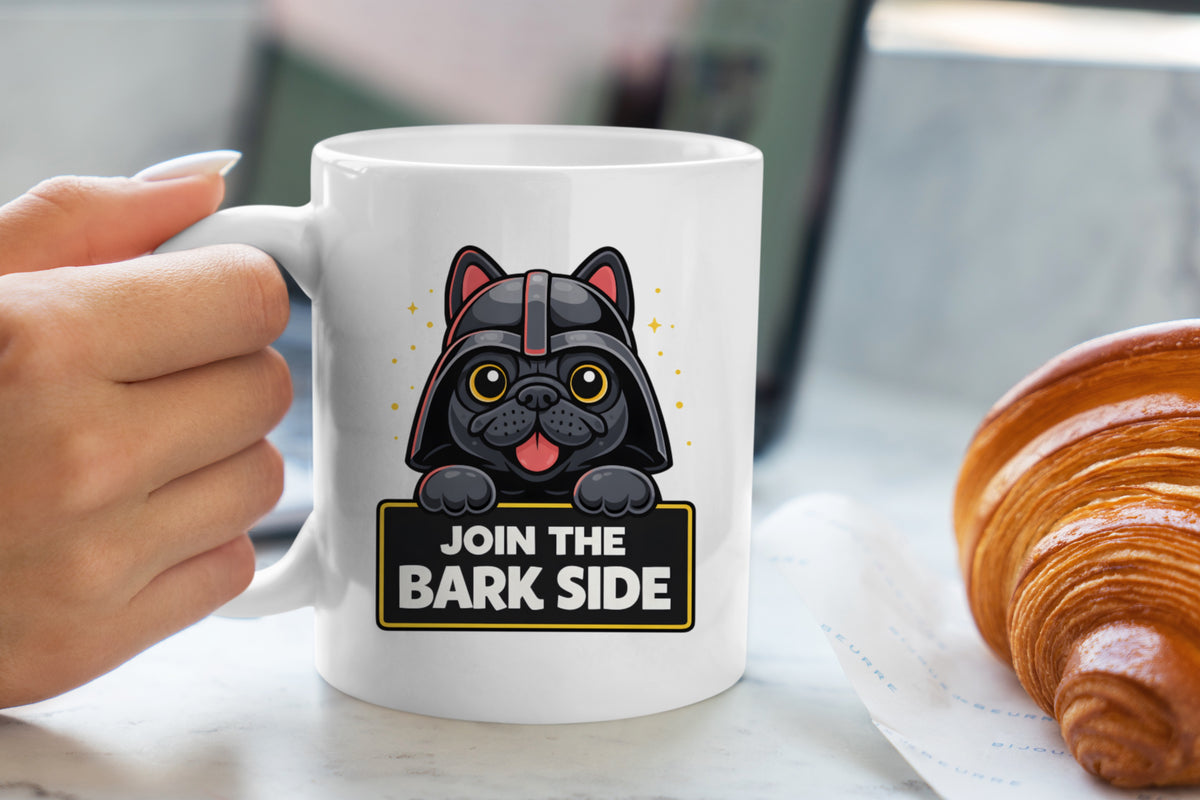 Tasse personnalisée Join the Bark Side