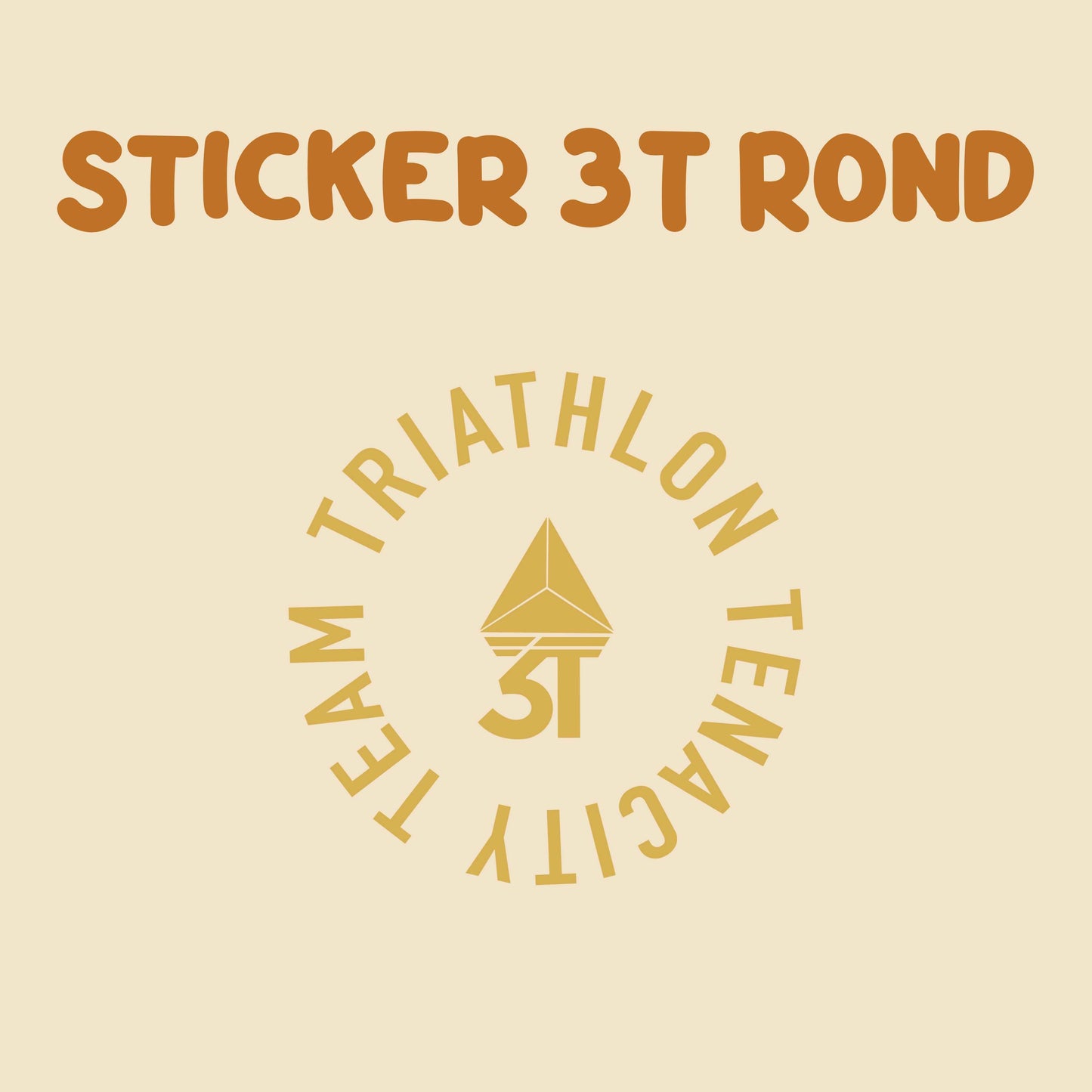 Stickers 3T Rond