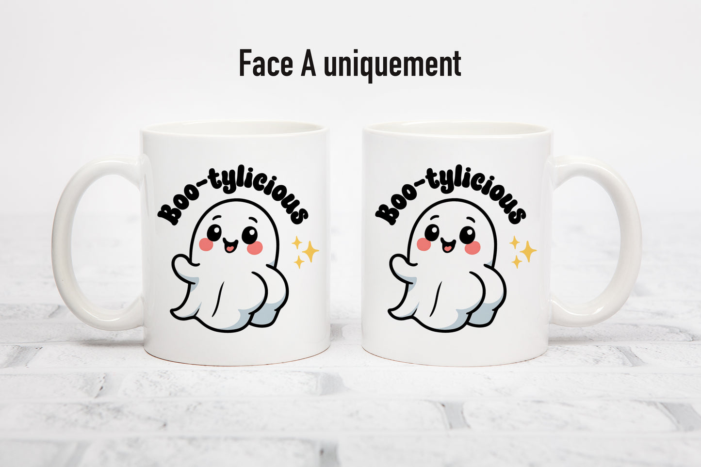 Tasse personnalisée Boo-tylicious