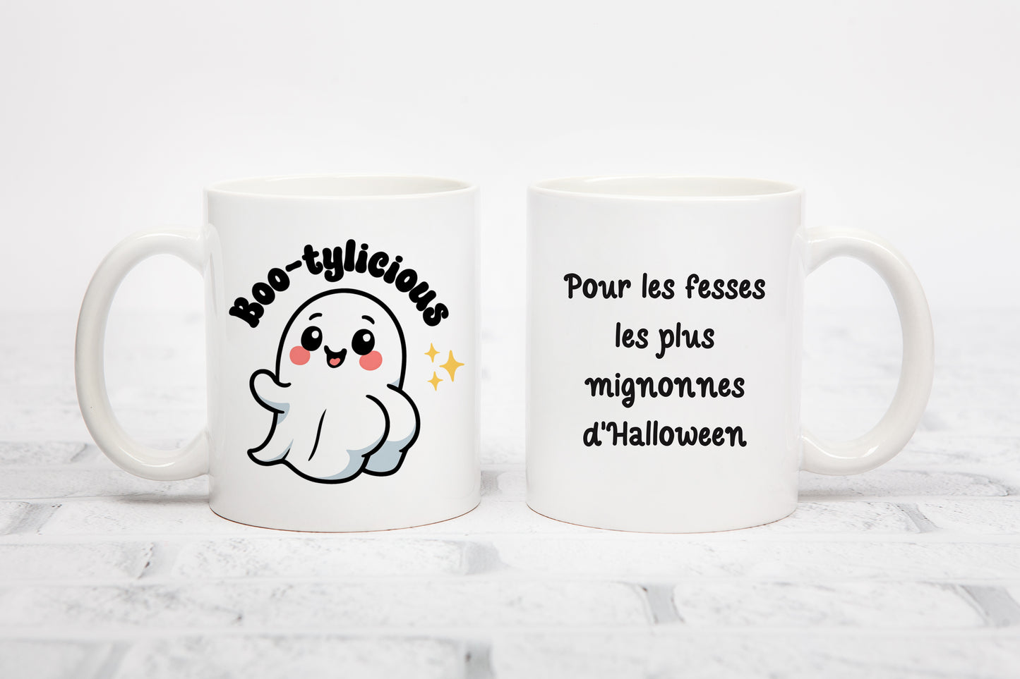 Tasse personnalisée Boo-tylicious