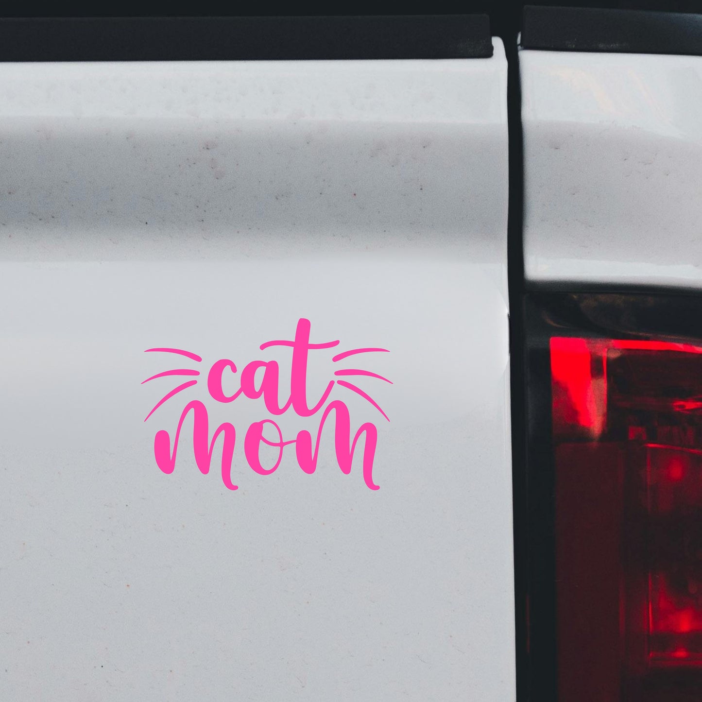 Sticker Cat Mom