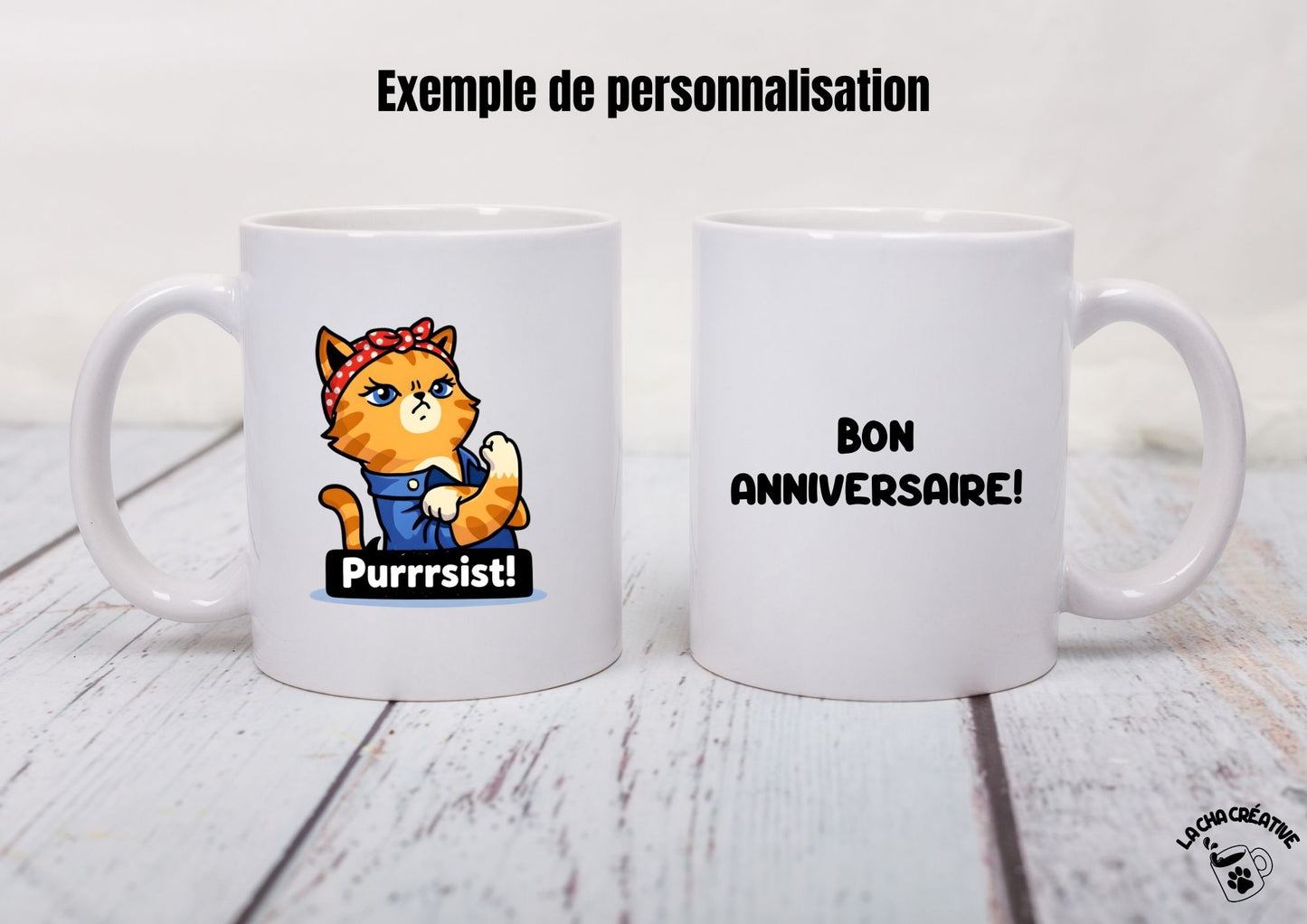 Tasse personnalisée Puuuursist