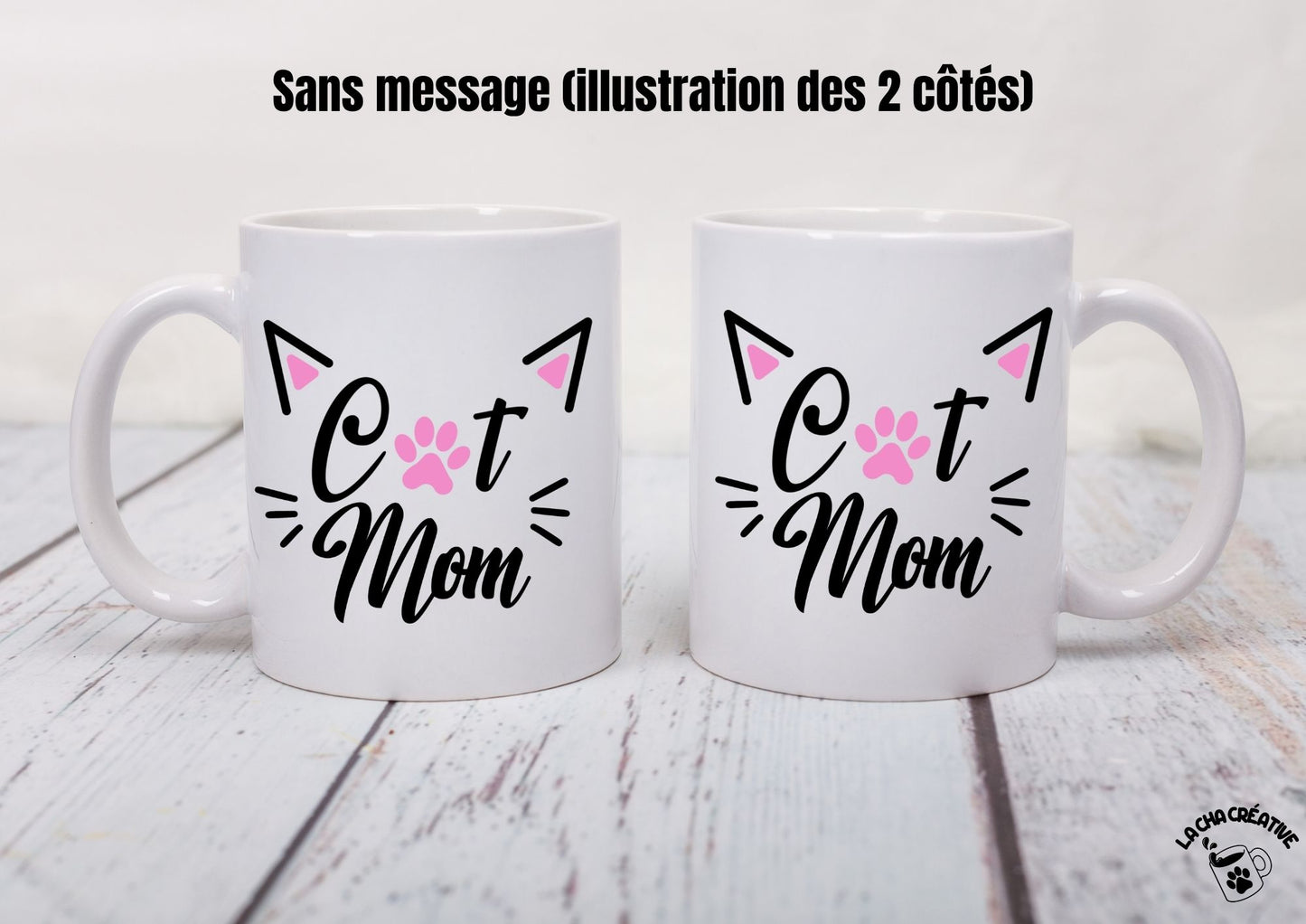 Mug personnalisé Cat Mom