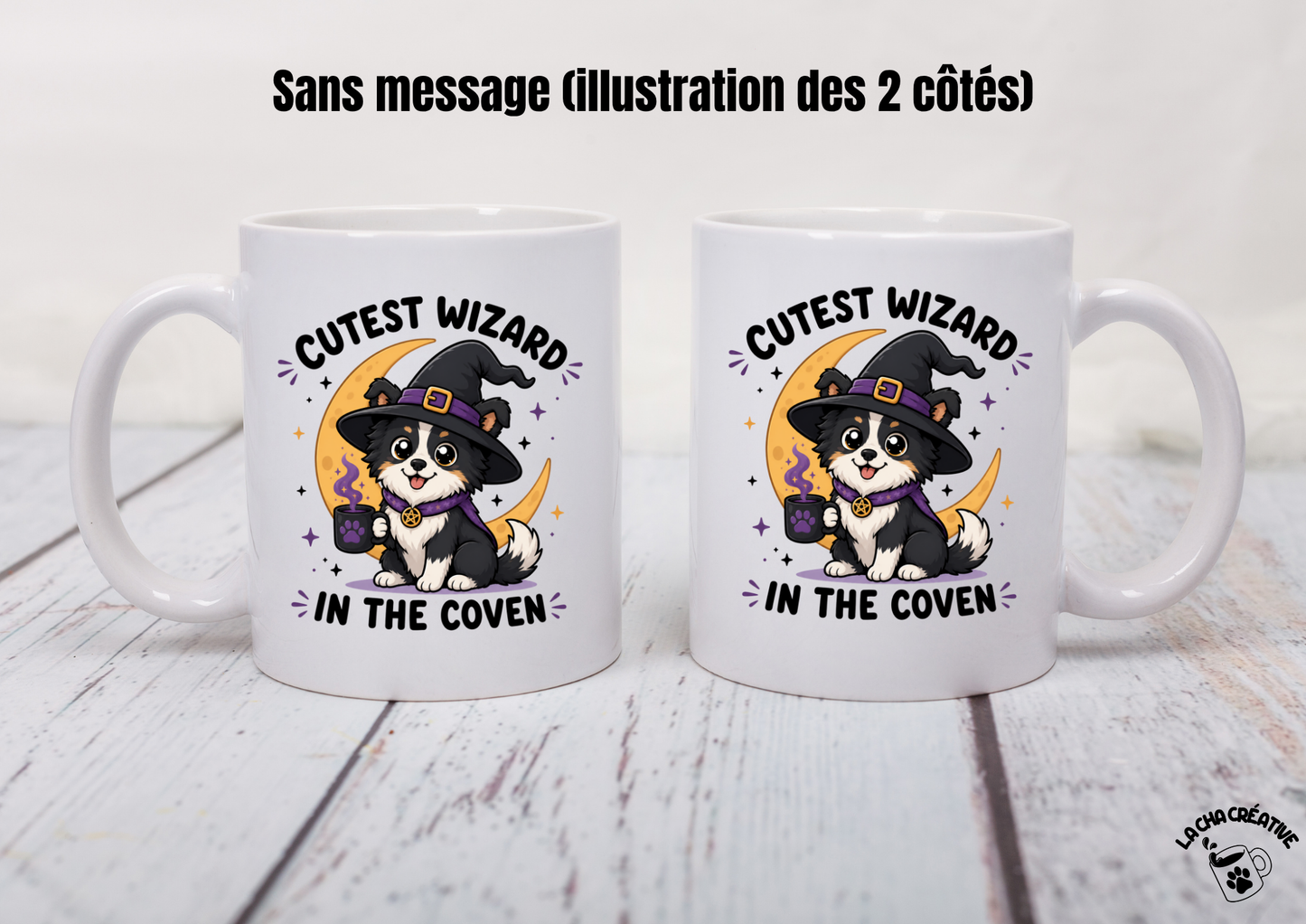 Tasse personnalisée Cutest Wizard in the Coven