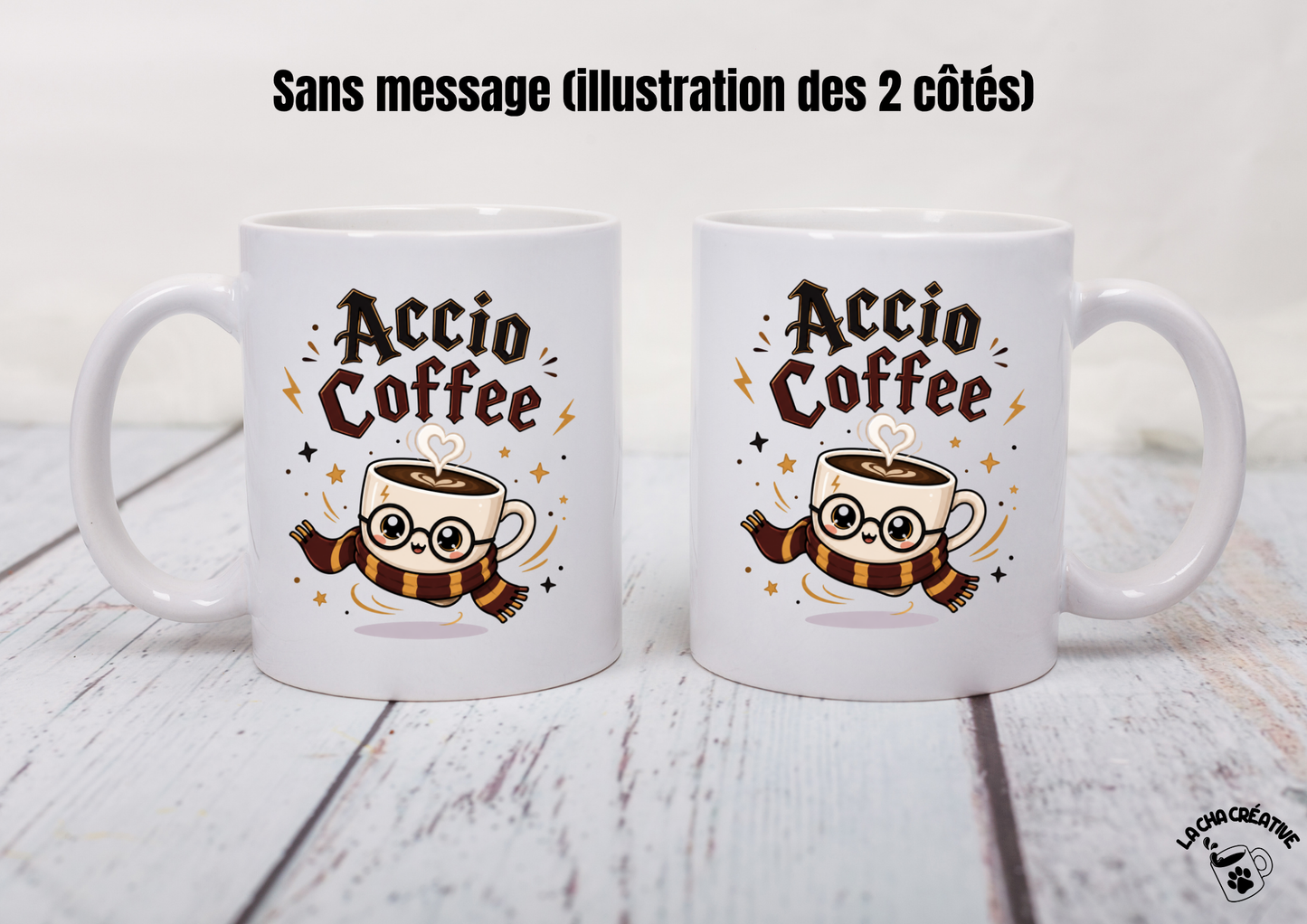 Tasse personnalisée Accio Coffee