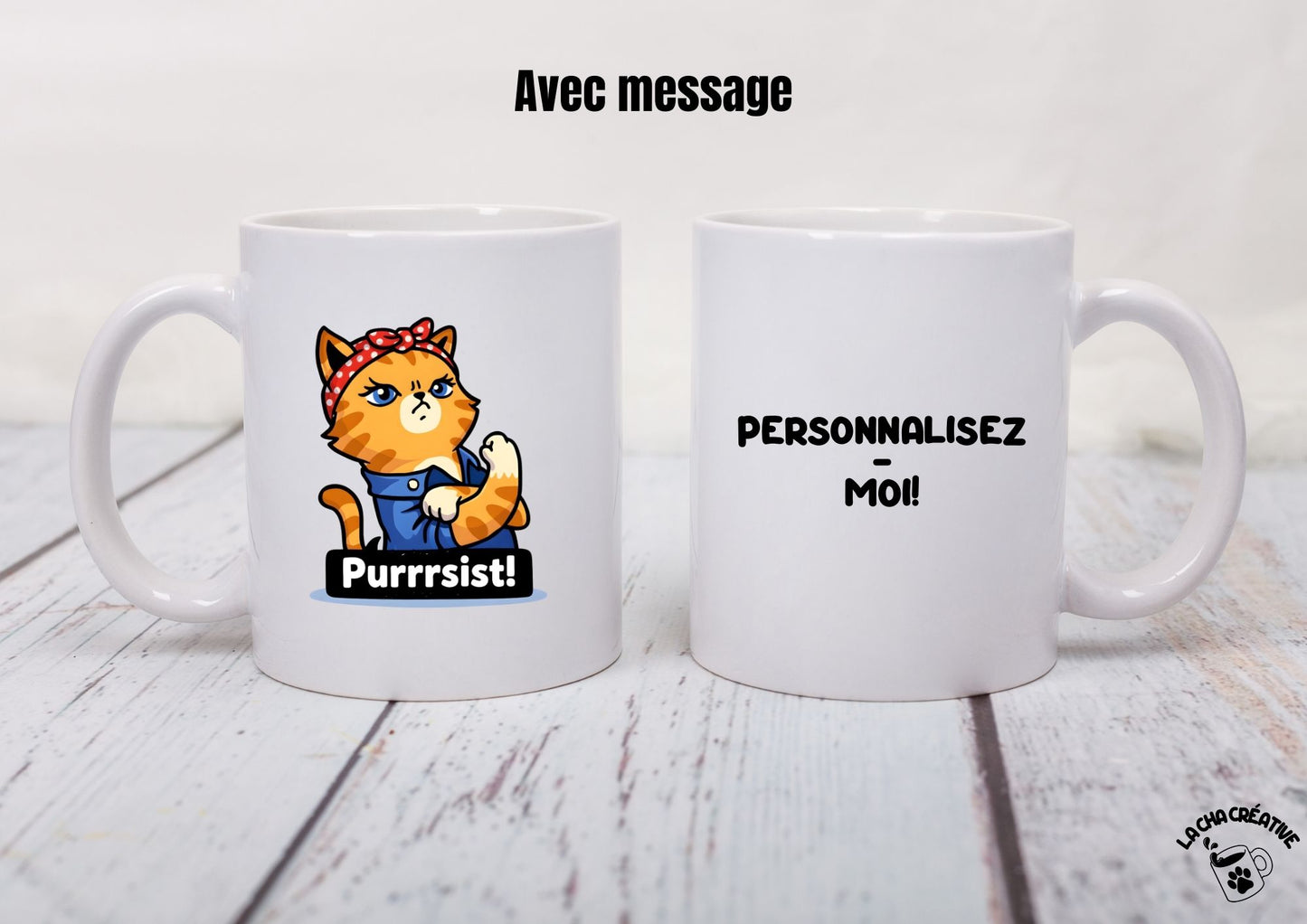 Tasse personnalisée Puuuursist