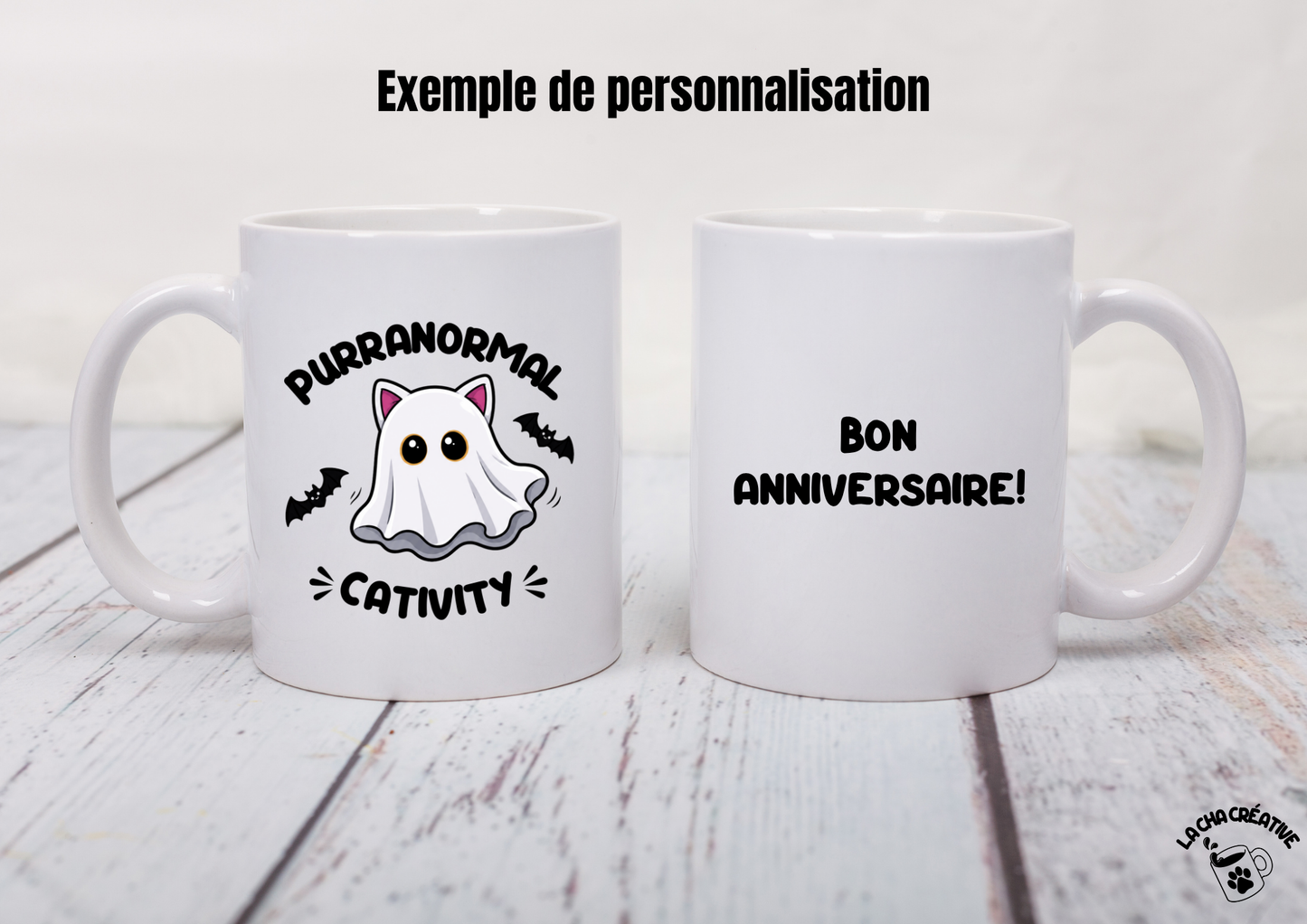 Tasse personnalisée Purranormal Cativity