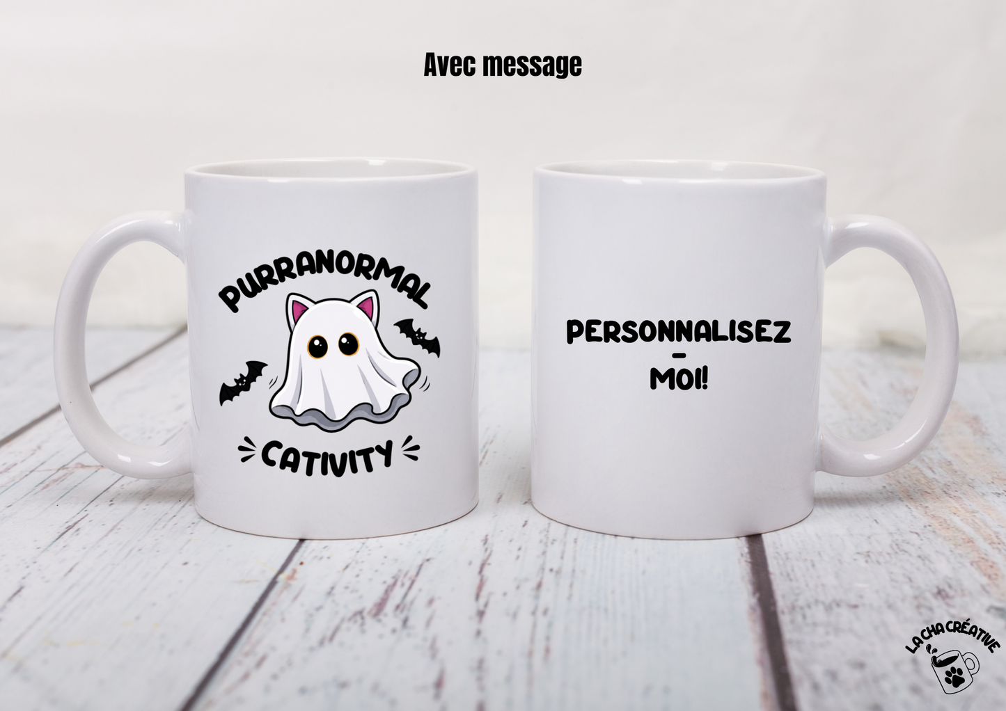 Tasse personnalisée Purranormal Cativity