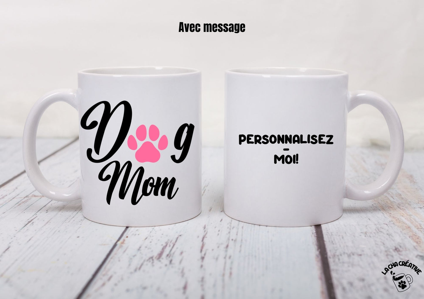 Mug personnalisé Dog Mom