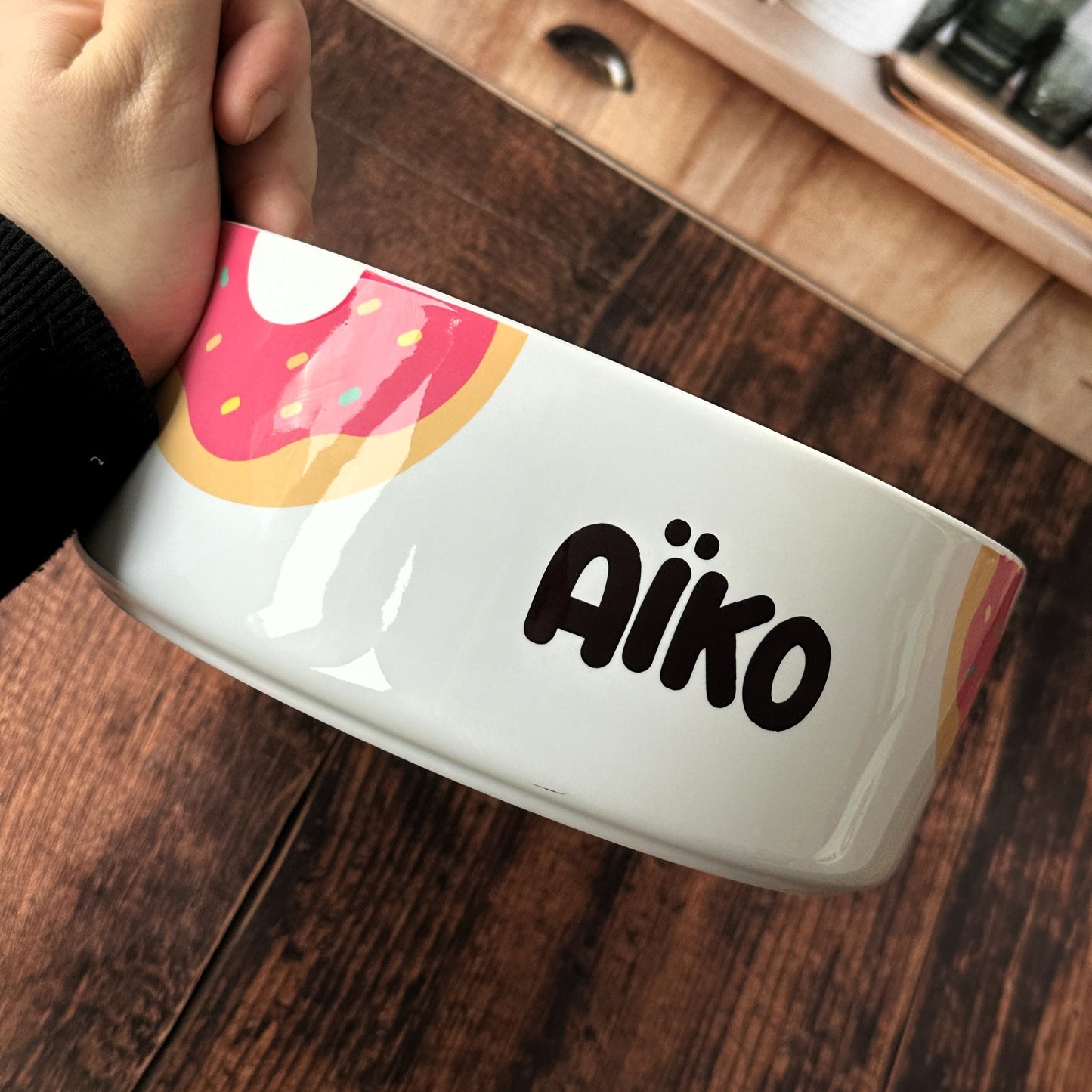 Gamelle personnalisée en céramique pour chien ou chat