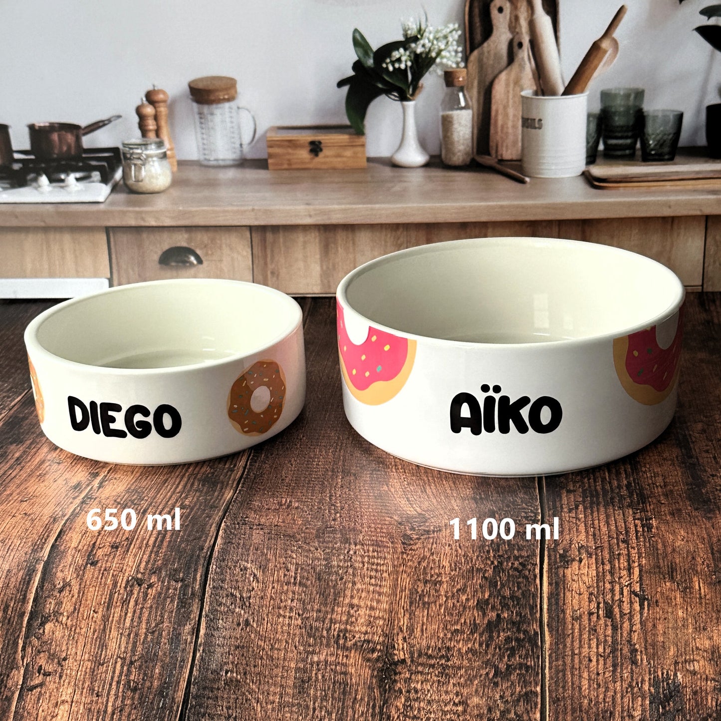 Gamelle personnalisée en céramique pour chien ou chat