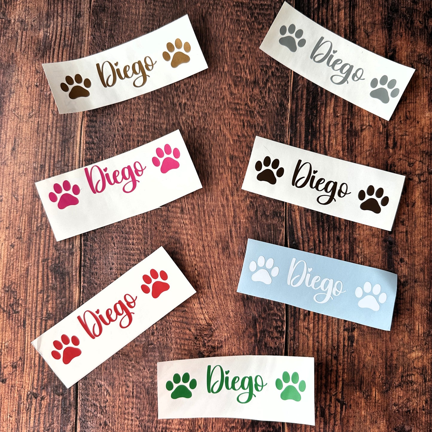 Sticker prénom animal personnalisé