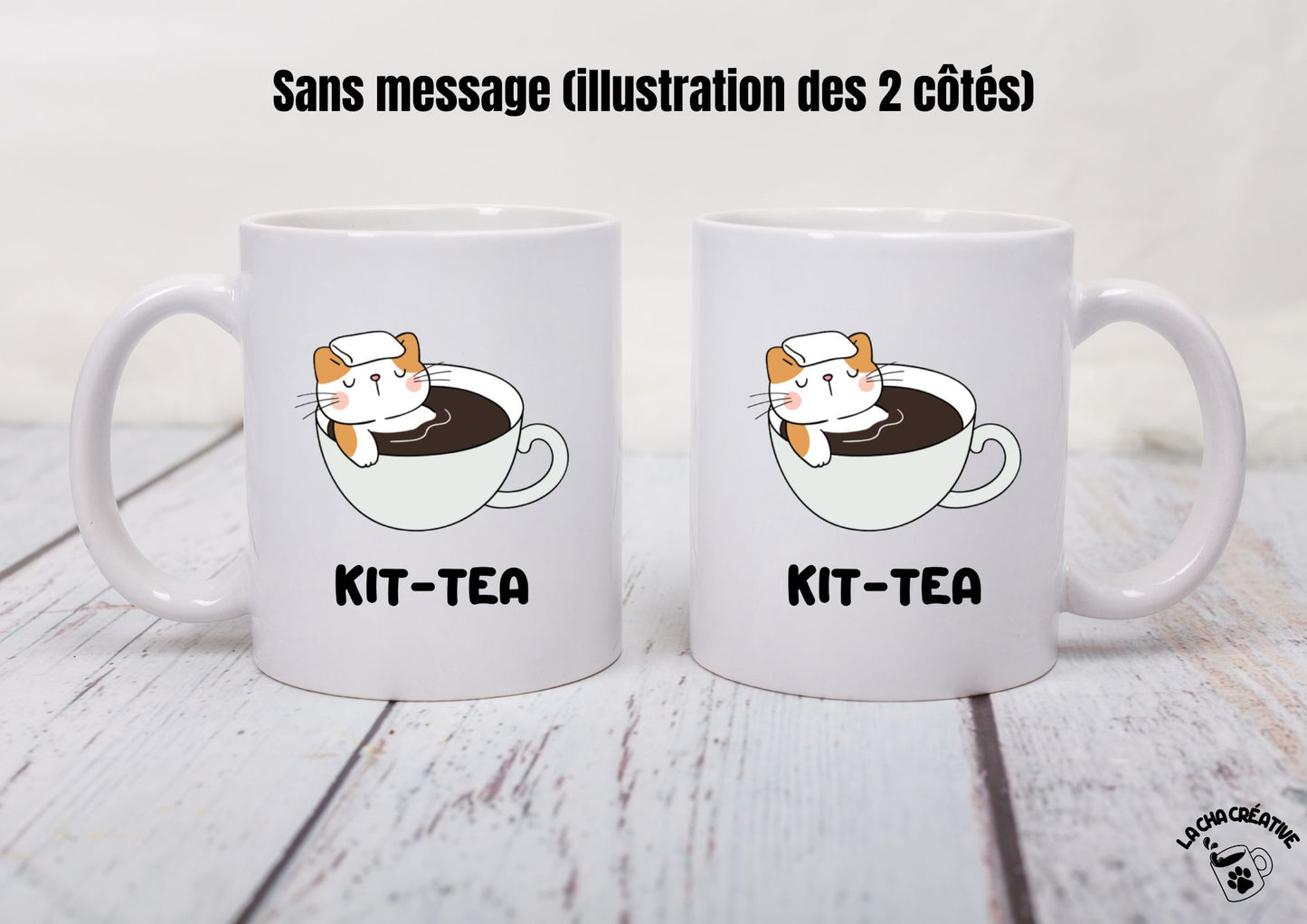 Tasse personnalisée Kit-Tea