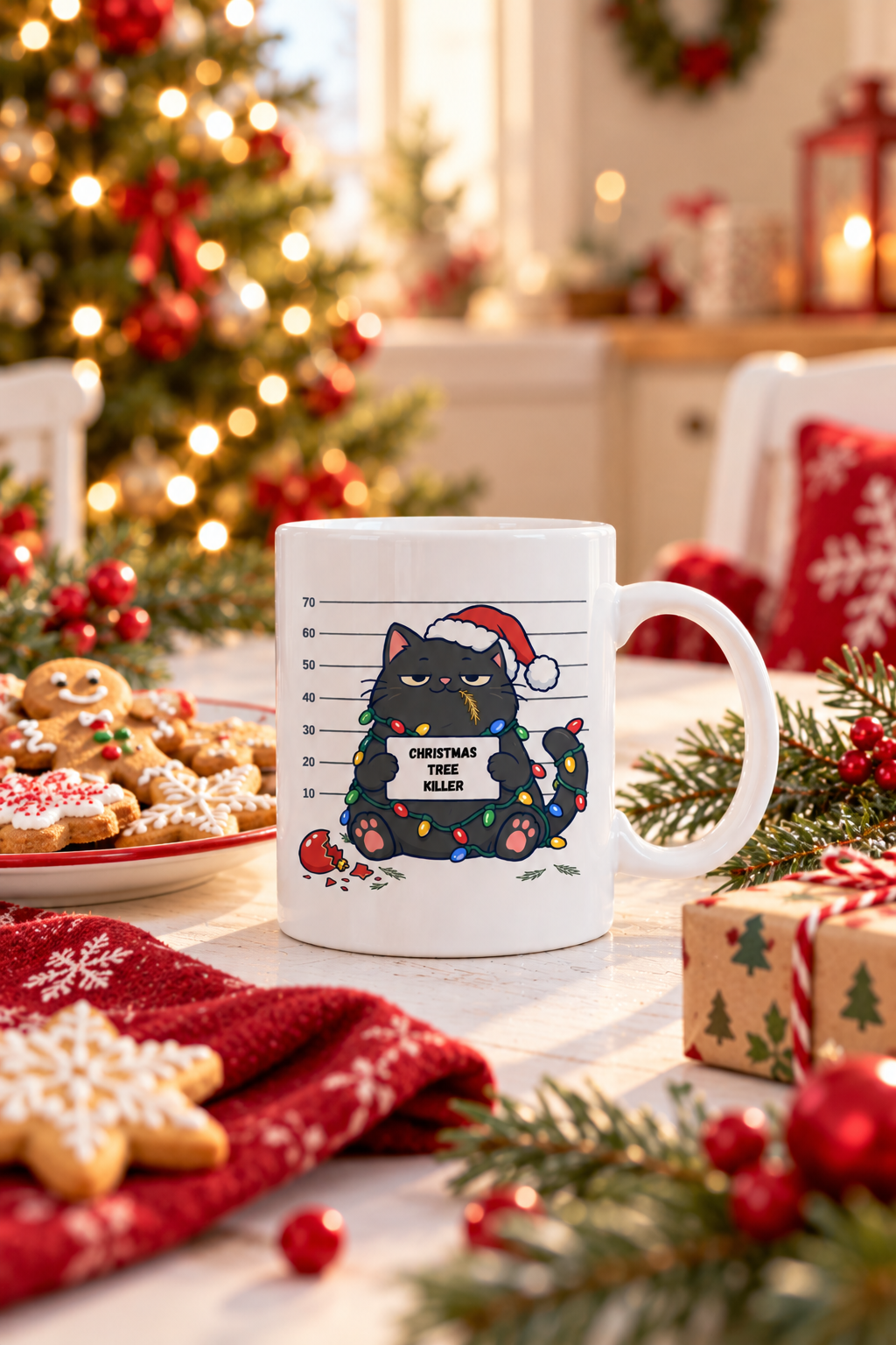 Tasse personnalisée Christmas Tree Killer