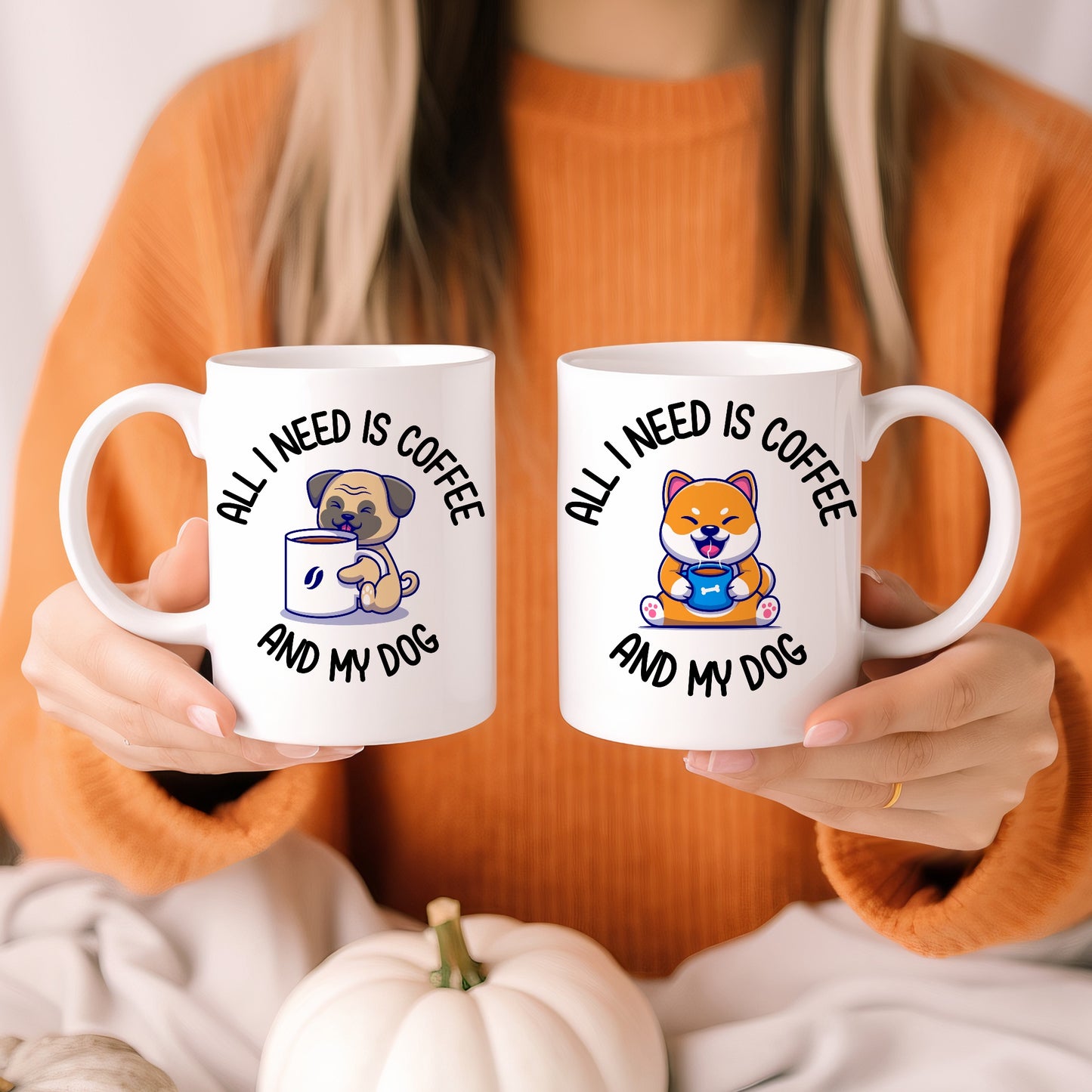Tasse personnalisée All I need is Coffee and My Dog