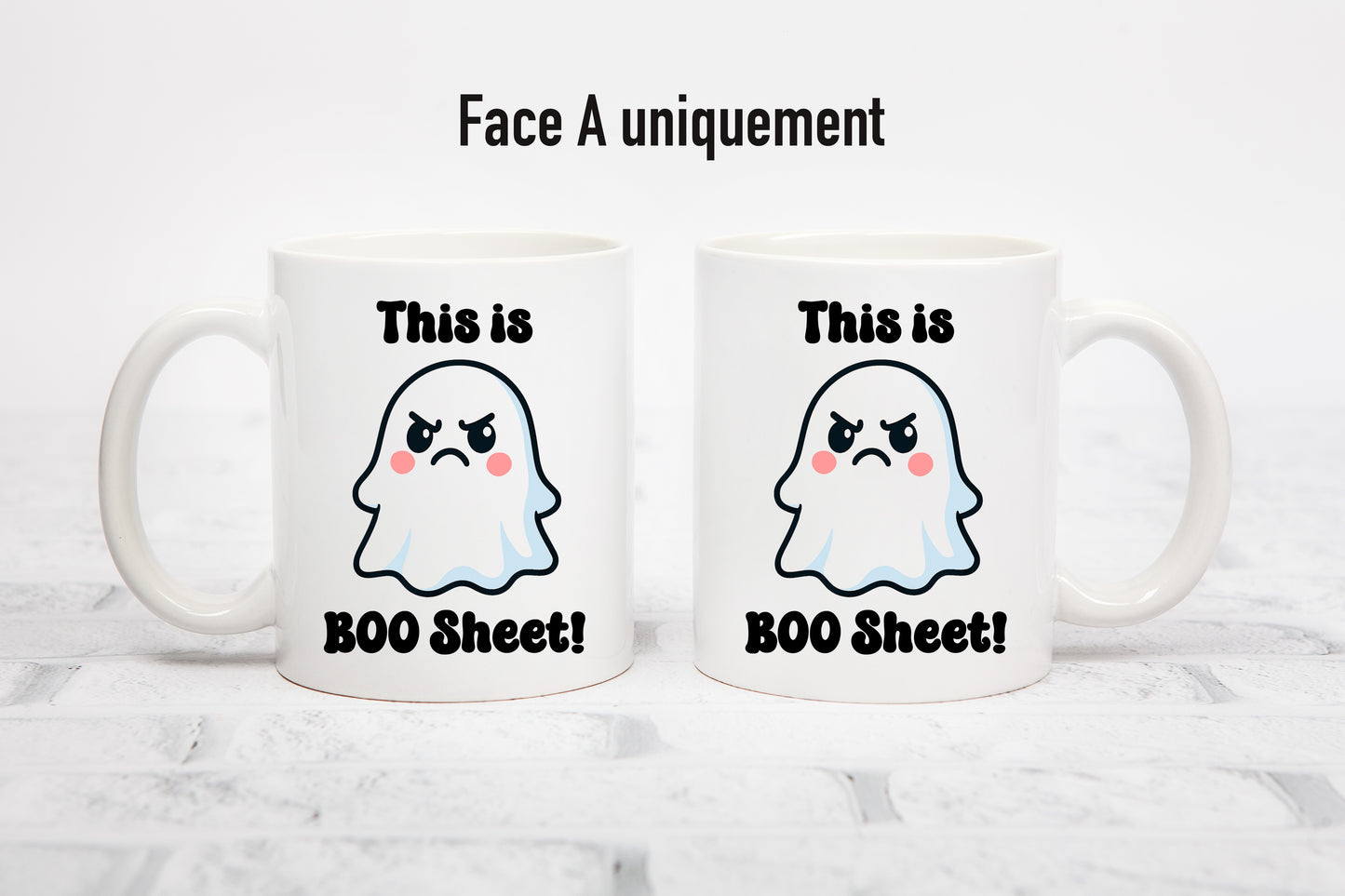 Tasse personnalisée This is Boo-Sheet