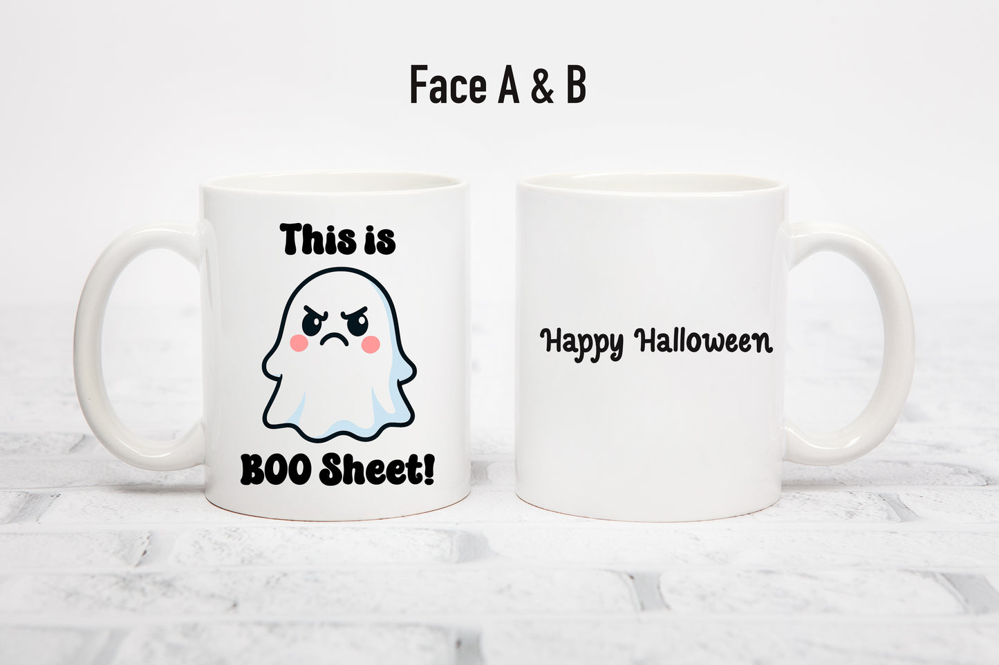 Tasse personnalisée This is Boo-Sheet