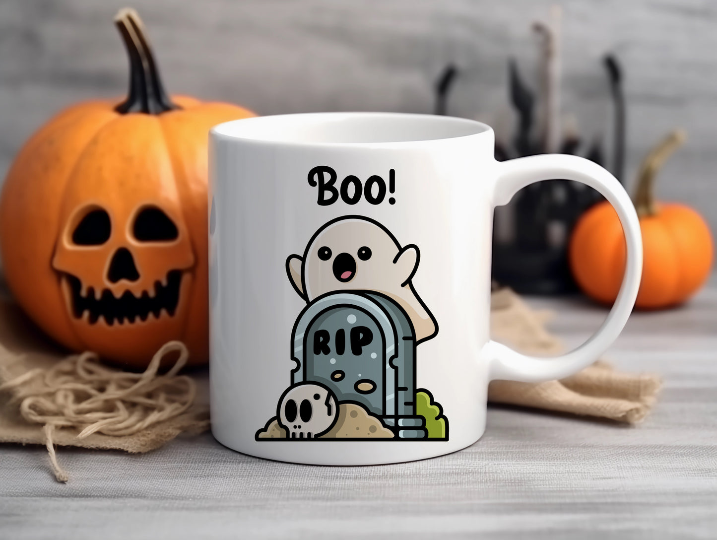 Tasse personnalisée Boo !