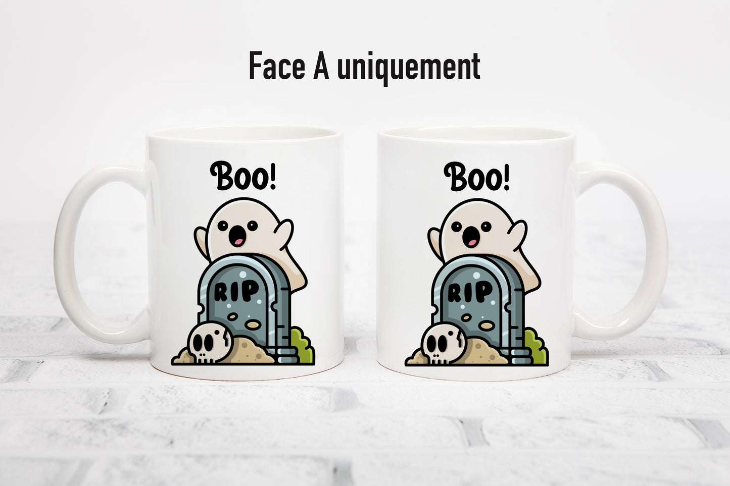 Tasse personnalisée Boo !