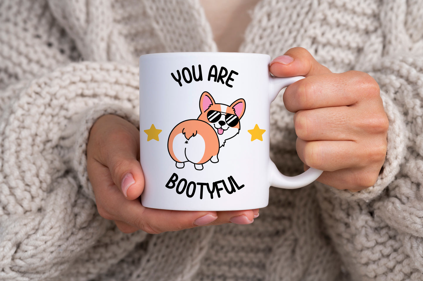 Tasse personnalisée Bootyful