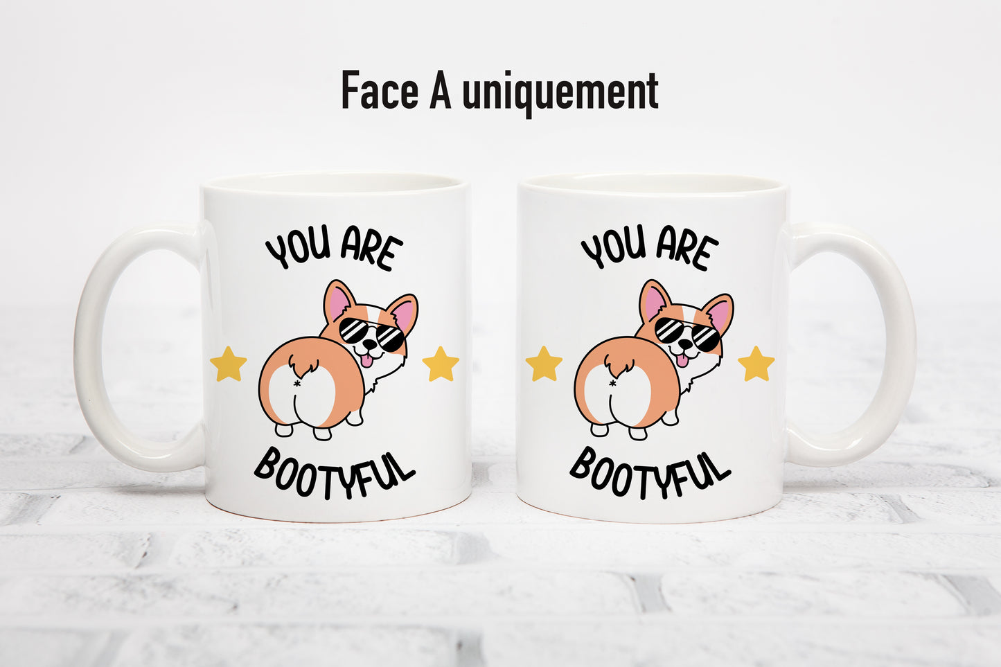 Tasse personnalisée Bootyful