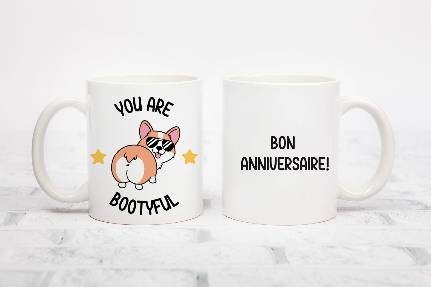 Tasse personnalisée Bootyful