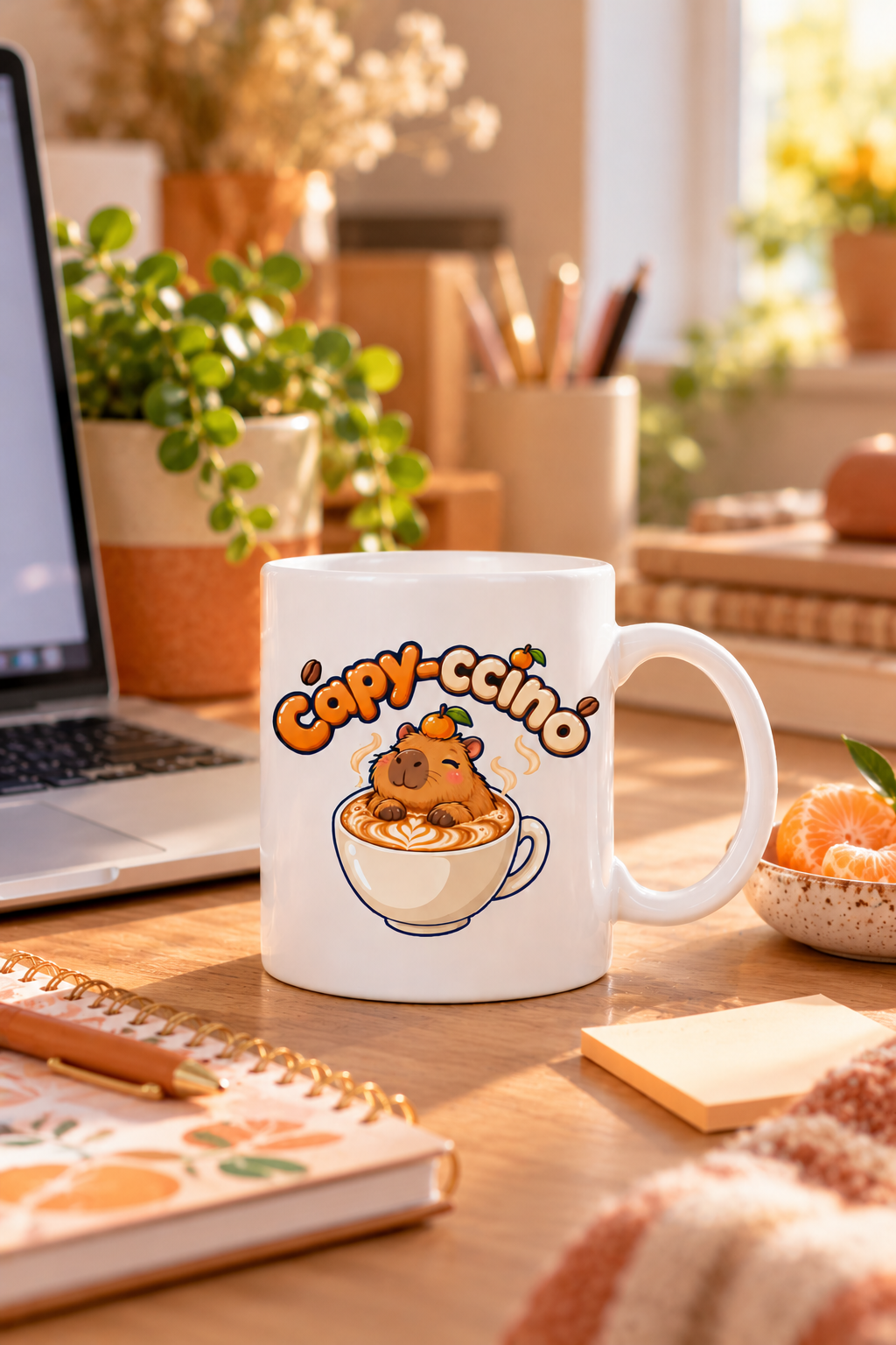 Tasse personnalisée Capy-ccino – Capybara zen